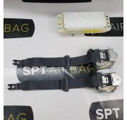 GOLF VIII 8  SALPICADERO TABLERO DE INSTRUMENTOS AIRBAG CONJUNTO CINTURONES