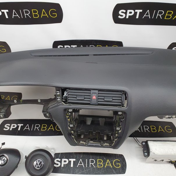JETTA LIFT DASHBOARD AIRBAG SET REEKS GORDELS