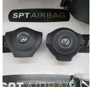 JETTA SALPICADERO TABLERO DE INSTRUMENTOS AIRBAG CONJUNTO CINTURONES DE SEGURIDAD