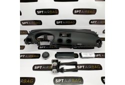 A3 S3 RS3 8V0 FACELIFTING S-LINE CRUSCOTTO CONSOLE AIRBAG SET CINTURE DI SICUREZZA