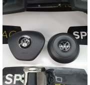 POLO 2G DASHBOARD AIRBAG SET REEKS GORDELS