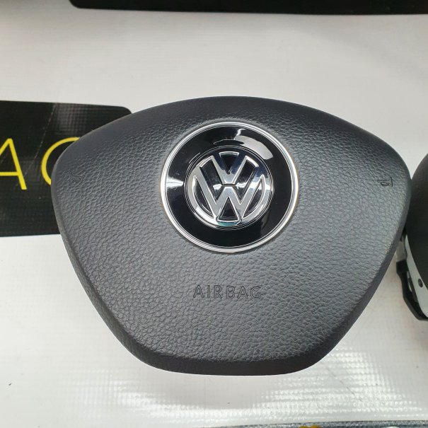 POLO 2G DASHBOARD AIRBAG SET REEKS GORDELS