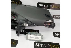 F30 F31 F34FACELIFT CRUSCOTTO AIRBAG SET TENDITORI ALTOPARLANTE CENTRALE CUCITURA