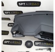 POLO 2G TABLEAU DE BORD AIRBAG ENSEMBLE CEINTURES DE SÉCURITÉ