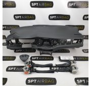 POLO 2G SALPICADERO TABLERO DE INSTRUMENTOS AIRBAG CONJUNTO CINTURONES DE SEGURIDAD