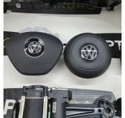 TIGUAN II 2 HEAD UP DASHBOARD AIRBAG KIT SEAT BELTS AIR CURTAINS