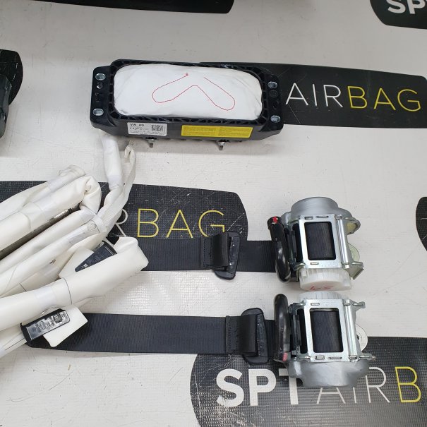 TIGUAN II 2 HEAD UP DASHBOARD AIRBAG KIT SEAT...