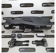 TOUAREG III 3 LIFT HEAD UP DASHBOARD AIRBAG SET VEILIGHEIDSRIEMEN