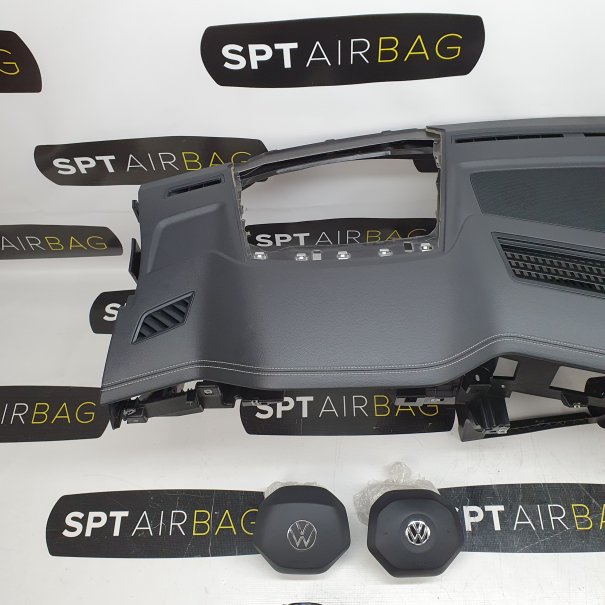 TOUAREG III 3 LIFT HEAD UP DASHBOARD AIRBAG SET...