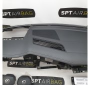 TOUAREG III 3 LIFT HEAD UP DASHBOARD AIRBAG SET VEILIGHEIDSRIEMEN