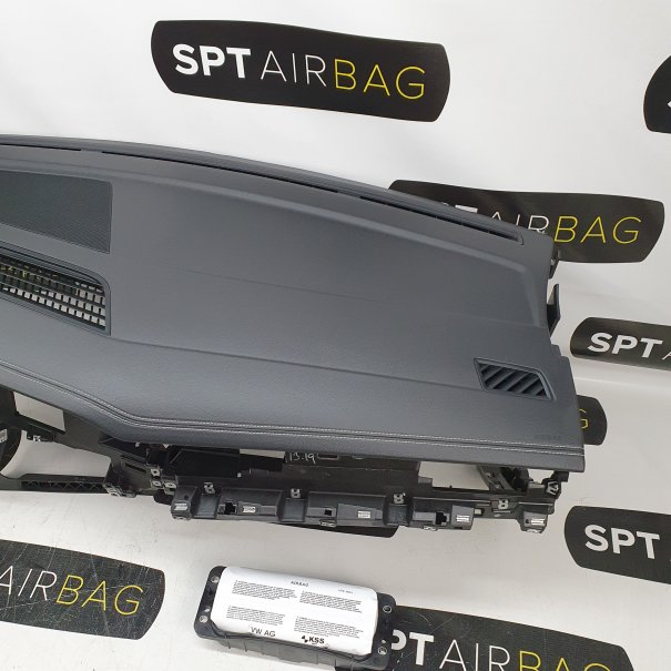 TOUAREG III 3 LIFT HEAD UP DASHBOARD AIRBAG SET...