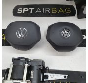 TOUAREG III 3 LIFT HEAD UP DASHBOARD AIRBAG SET VEILIGHEIDSRIEMEN
