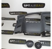 TOUAREG III 3 HEAD UP DASHBOARD AIRBAG SET VEILIGHEIDSRIEMEN