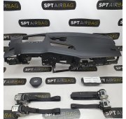 TOUAREG III 3 LIFT HEAD UP CRUSCOTTO AIRBAG SET CINTURE DI SICUREZZA