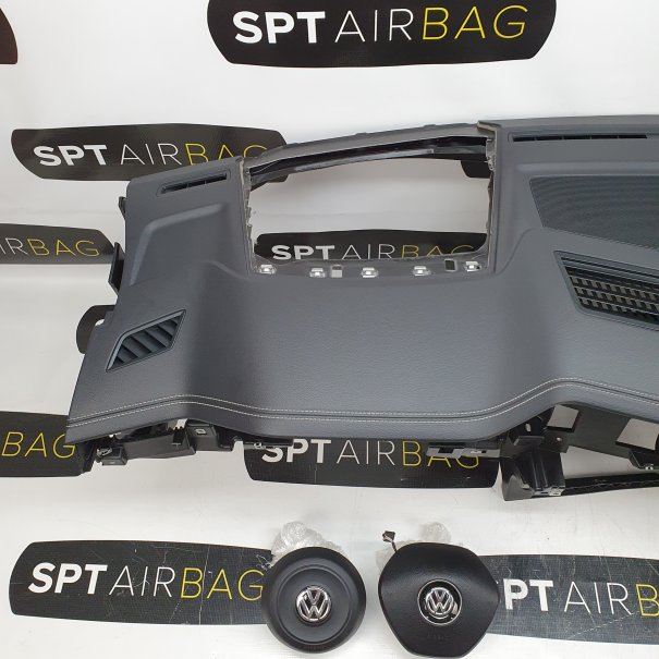 TOUAREG III 3 HEAD UP DASHBOARD AIRBAG SET...