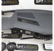 TOUAREG III 3 HEAD UP KONSOLE ARMATURENBRETT AIRBAG KIT SICHERHEITSGURTE