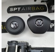TOUAREG III 3 HEAD UP SALPICADERO TABLERO DE INSTRUMENTOS AIRBAG CONJUNTO CINTURONES DE SEGURIDAD