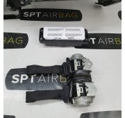 TOUAREG III 3 HEAD UP CRUSCOTTO AIRBAG SET CINTURE DI SICUREZZA