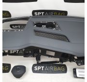 TOUAREG III 3 LIFT HEAD UP CRUSCOTTO AIRBAG SET CINTURE DI SICUREZZA