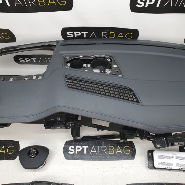 TOUAREG III 3 HEAD UP DASHBOARD AIRBAG SET...