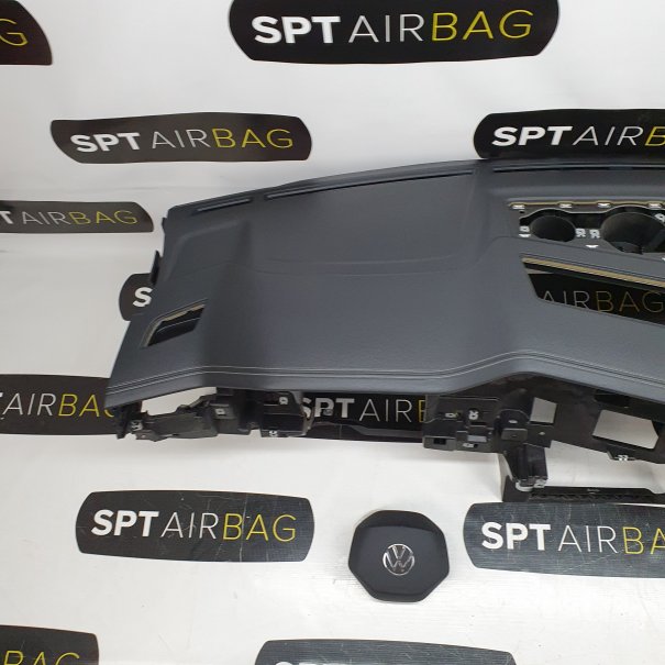 TOUAREG III 3 CRUSCOTTO AIRBAG SET CINTURE DI...