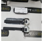 TOUAREG III 3 KONSOLE ARMATURENBRETT AIRBAG KIT SICHERHEITSGURTE