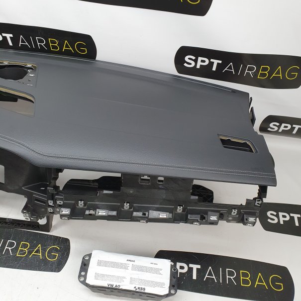 TOUAREG III 3 KONSOLE ARMATURENBRETT AIRBAG KIT...