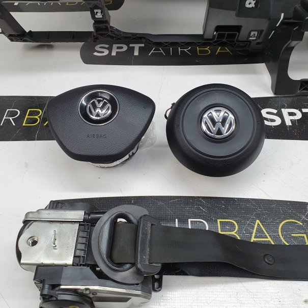 TOUAREG III 3 KONSOLE ARMATURENBRETT AIRBAG KIT...