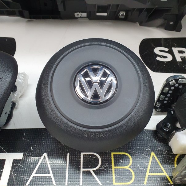 CRAFTER DASHBOARD AIRBAG SET VEILIGHEIDSRIEMEN