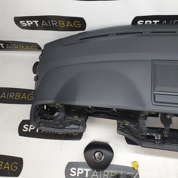 T6 CARAVAN CRUSCOTTO AIRBAG SET CINTURE DI...