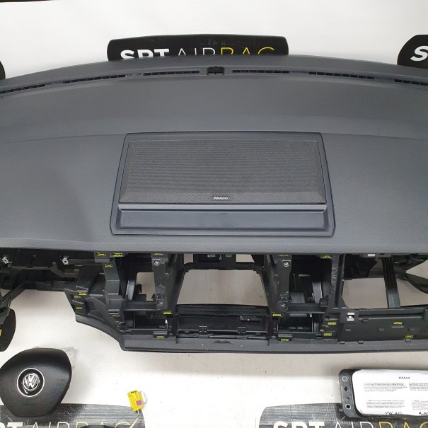 T6 CARAVAN CRUSCOTTO AIRBAG SET CINTURE DI...