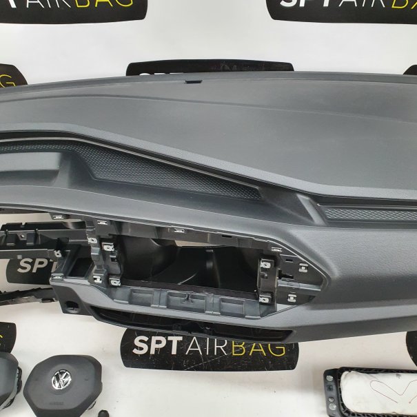 CADDY 2K7 DASHBOARD AIRBAG KIT SET BELTS...