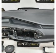 CADDY 2K7 ARMATURENBRETT AIRBAG KIT SICHERHEITSGURTE GURTSTRAFFER