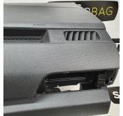 CADDY 2K7 ARMATURENBRETT AIRBAG KIT SICHERHEITSGURTE GURTSTRAFFER