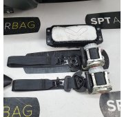 CADDY 2K7 ARMATURENBRETT AIRBAG KIT SICHERHEITSGURTE GURTSTRAFFER