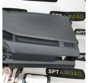 CADDY 2K7 ARMATURENBRETT AIRBAG KIT SICHERHEITSGURTE GURTSTRAFFER LUFTSCHLEIER