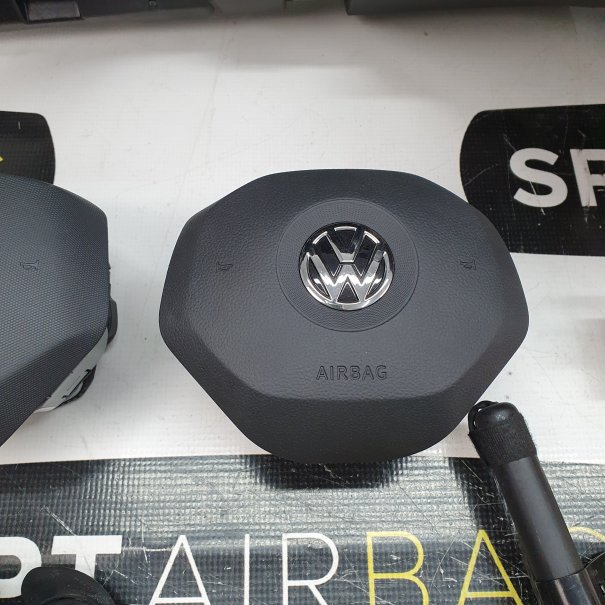 CADDY 2K7 DASHBOARD AIRBAG SET...