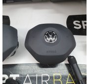 CADDY 2K7 DASHBOARD AIRBAG SET VEILIGHEIDSRIEMEN GORDELSPANNERS LUCHTGORDIJNEN