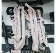 CADDY 2K7 ARMATURENBRETT AIRBAG KIT SICHERHEITSGURTE GURTSTRAFFER LUFTSCHLEIER