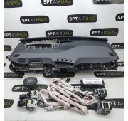ID.3 DASHBOARD AIRBAG KIT SET BELTS SEATBELTS PRETENSIONER CURTAINS AIR