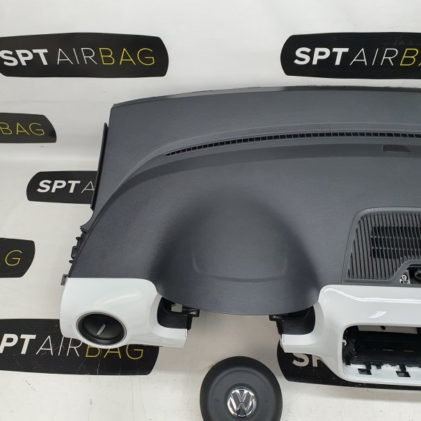 UP UP! CLIMATRONIC DASHBOARD AIRBAG KIT SEAT BELTS