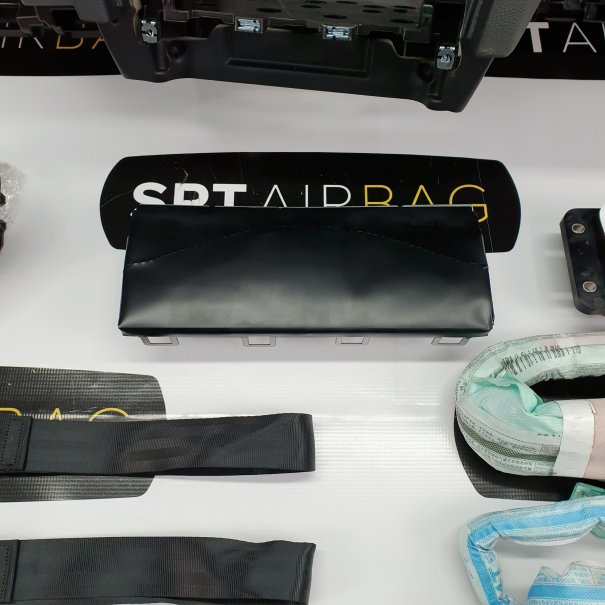 GOLF 7 VII DASHBOARD AIRBAG SET REEKS GORDELS...