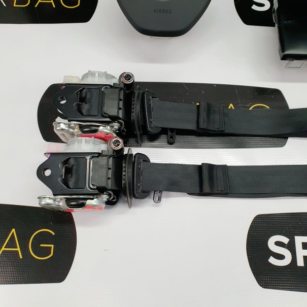 GOLF 7 VII DASHBOARD AIRBAG SET REEKS GORDELS...