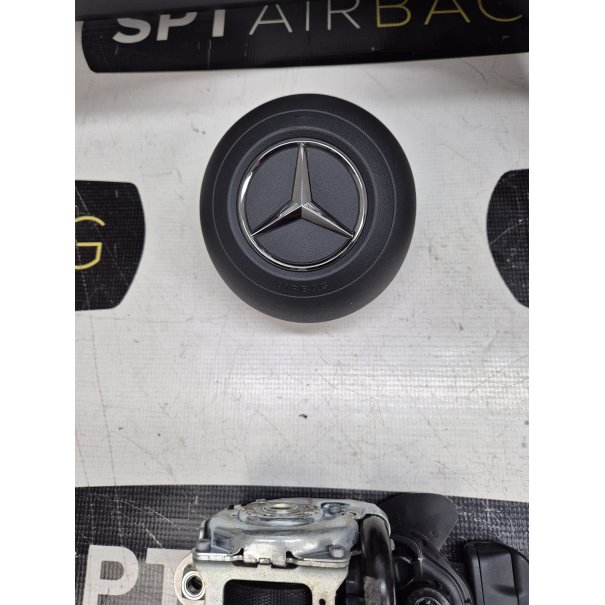 MERCEDES W206 GUMA LIMUZYNA DASHBOARD AIRBAG...
