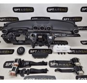 MERCEDES KLASA C W206  SALPICADERO TABLERO DE INSTRUMENTOS AIRBAG CONJUNTO CINTURONES DE SEGURIDAD