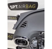 MERCEDES KLASA C W206  SALPICADERO TABLERO DE INSTRUMENTOS AIRBAG CONJUNTO CINTURONES DE SEGURIDAD