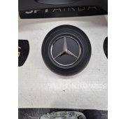 MERCEDES KLASA C W206  SALPICADERO TABLERO DE INSTRUMENTOS AIRBAG CONJUNTO CINTURONES DE SEGURIDAD