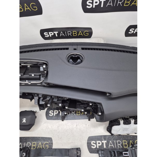 PEUGEOT 508 II DASHBOARD AIRBAG KIT SEAT BELTS
