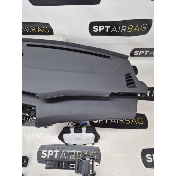 PEUGEOT 508 II CRUSCOTTO AIRBAG SET CINTURE DI...
