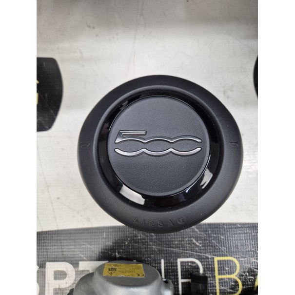 FIAT 500 E DASHBOARD AIRBAG KIT SEAT BELTS...